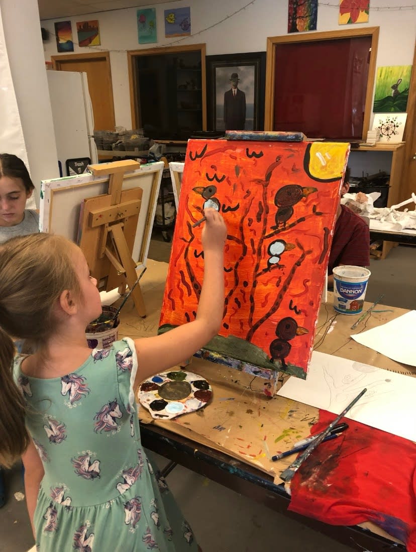 2026 Summer Camp Acrylic Painting (Ages 5 - 9): 8/10 - 8/13, 1:00PM - 4:00PM Photo