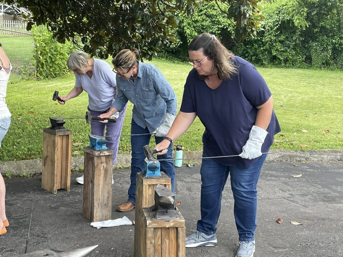 Blacksmithing Basics with Bryan - Marshmallow Roaster 2026 Photo