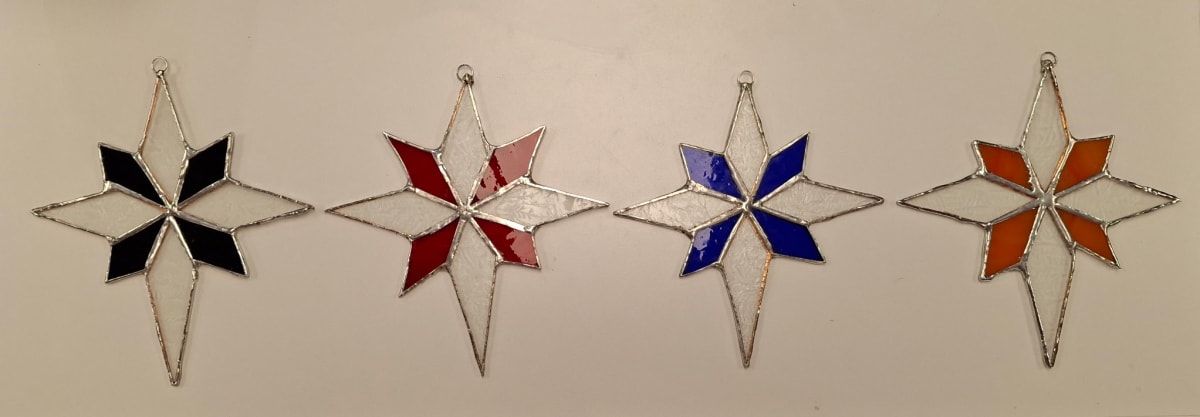 Stained Glass Star at Sunken City Cider, Gilboa Photo