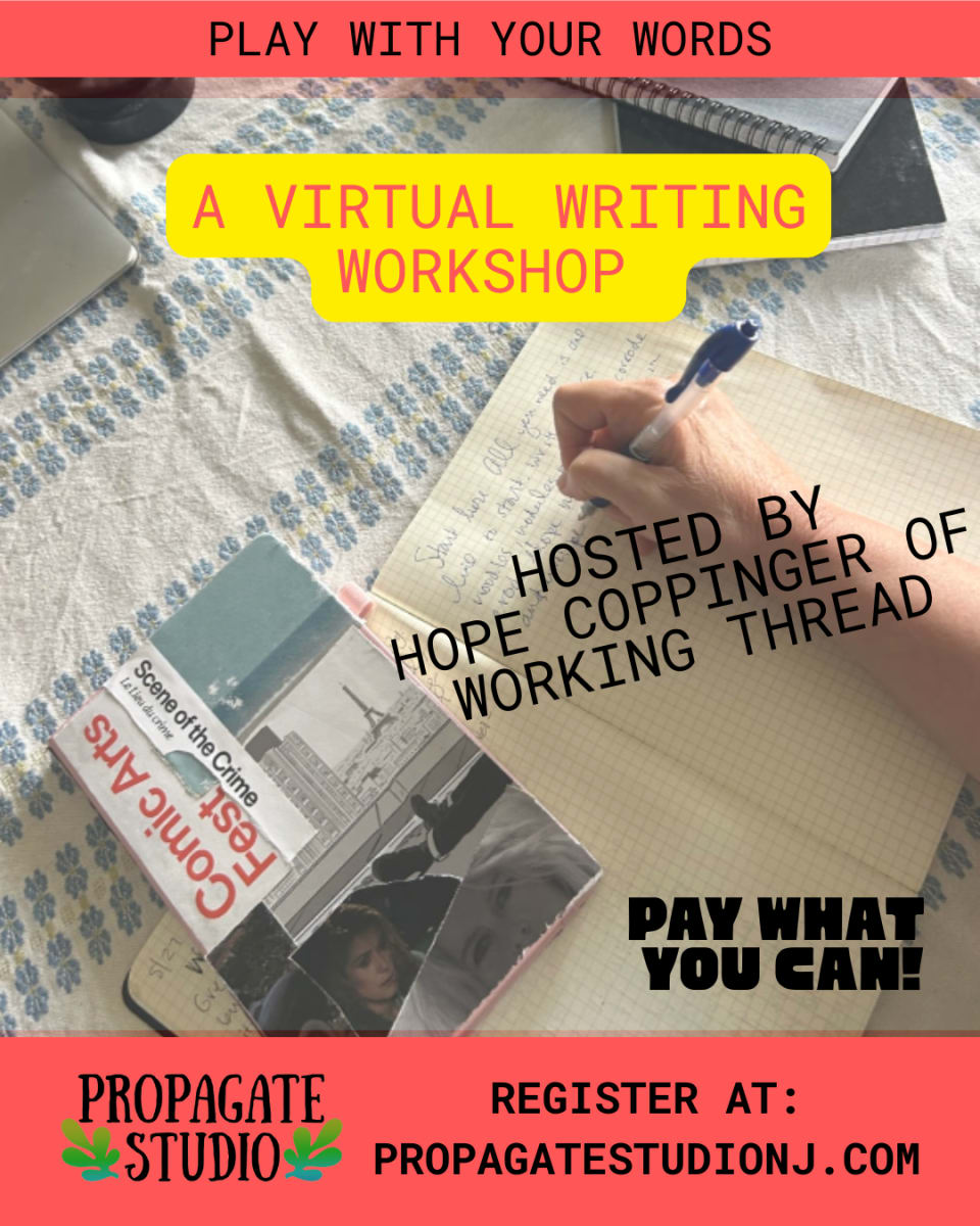 Virtual Workshop! Play With Your Words Photo