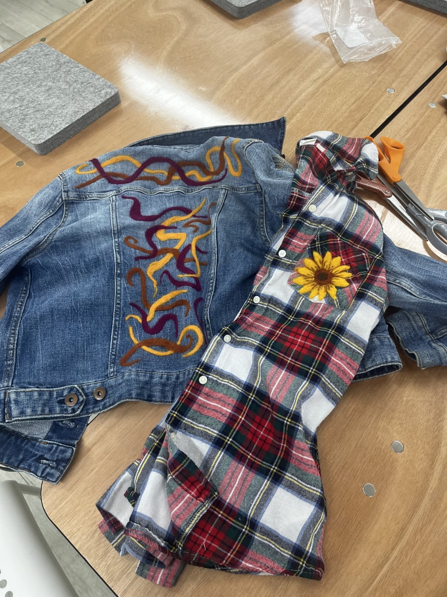 Felt Mending & Embellishing Workshop (Adult & 15+, Beginner Friendly) Photo