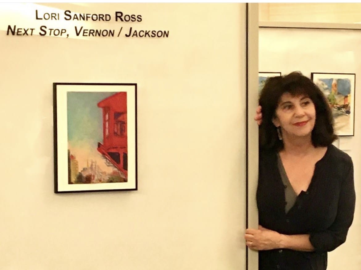 Exploring Watercolor & Gouache at That Creative Space in Beacon NY Photo