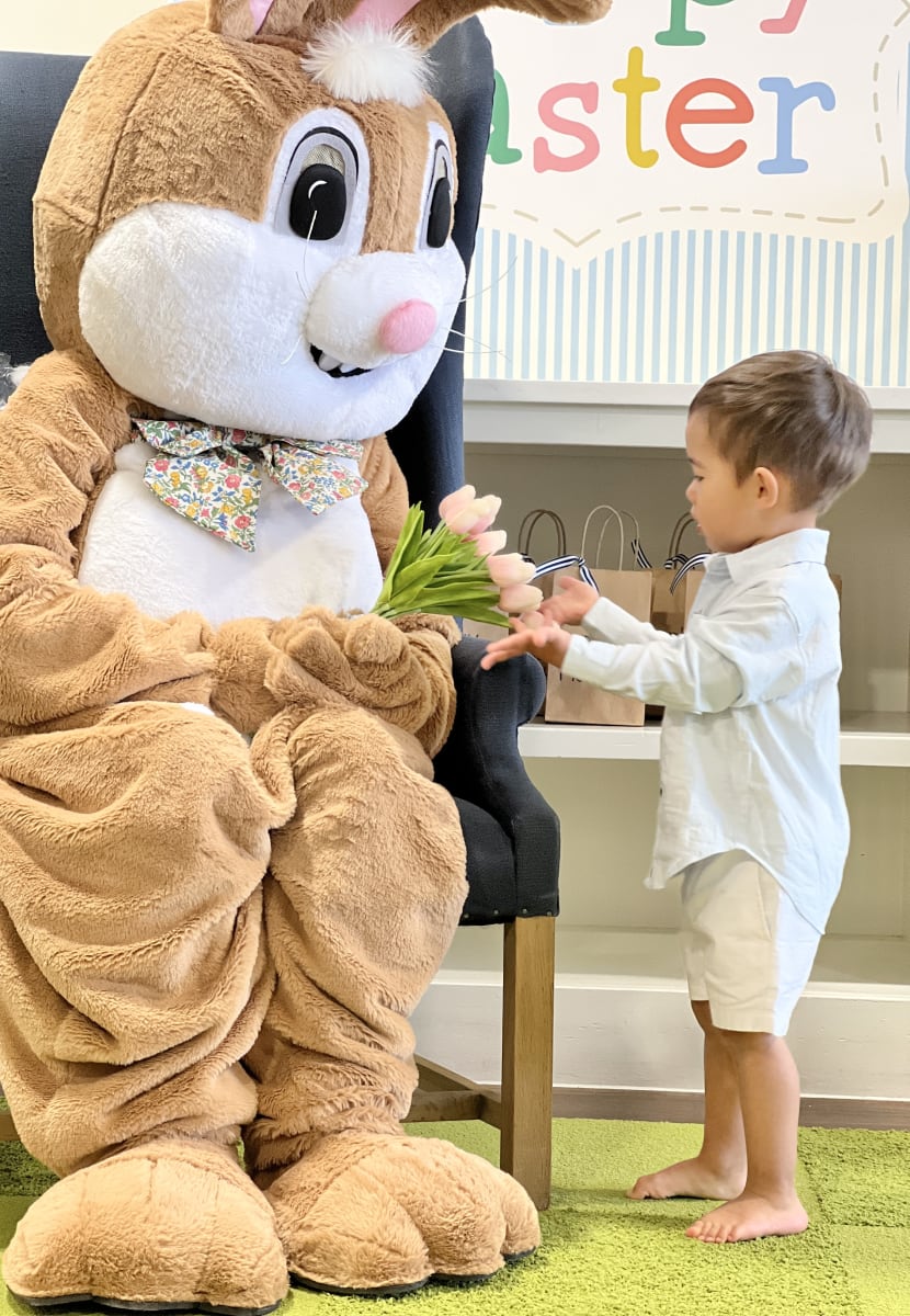 Meet the Easter Bunny - Play Street UWS Photo