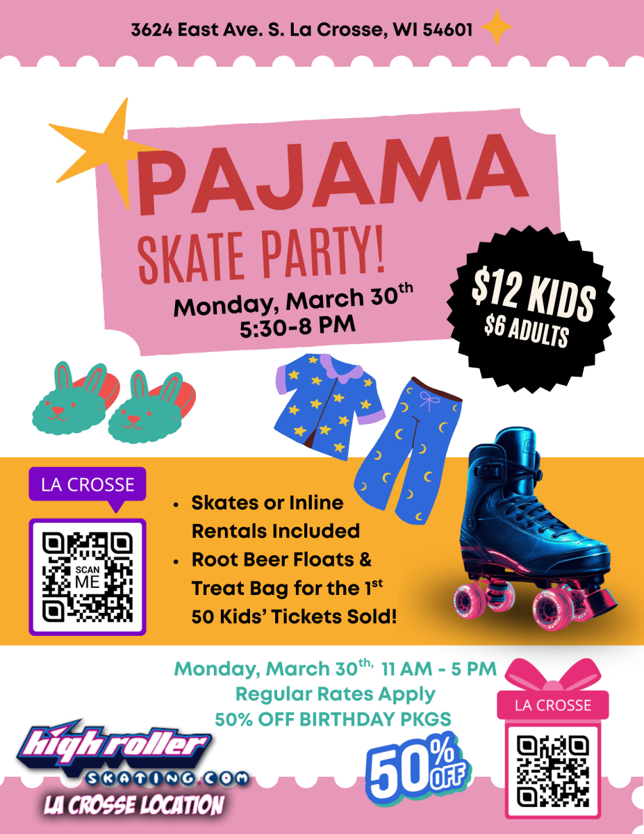 La Crosse - Pajama Party Entry Ticket to a Special Event Photo