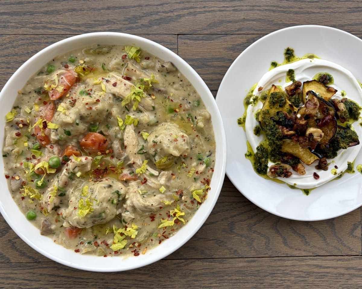 Chicken and Dumplings Photo