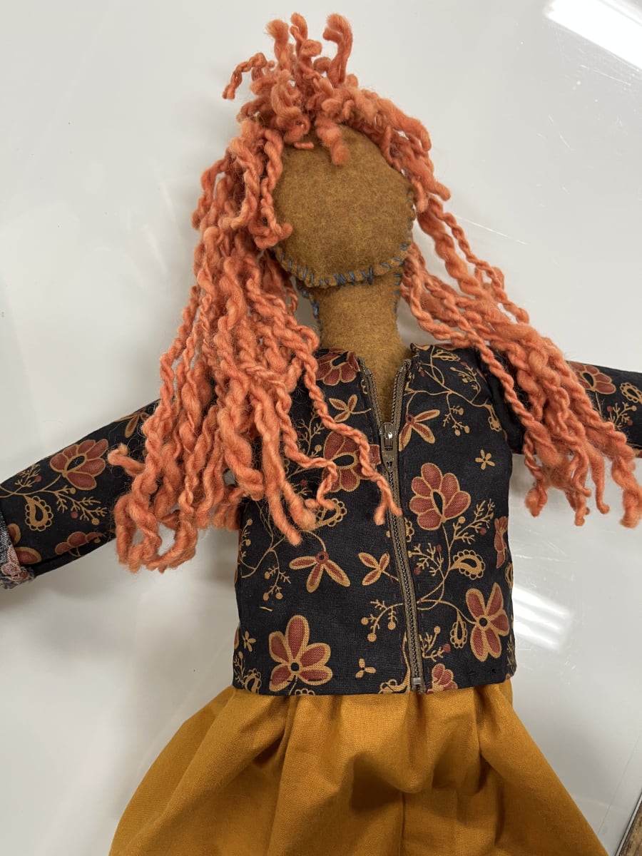 The ART ROOM: Hand Sewn Doll Photo