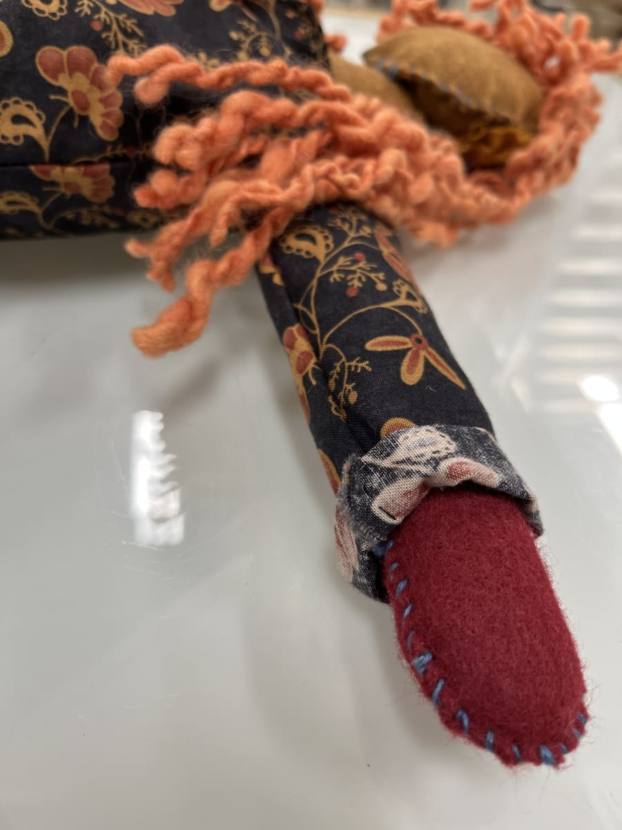 The ART ROOM: Hand Sewn Doll Photo
