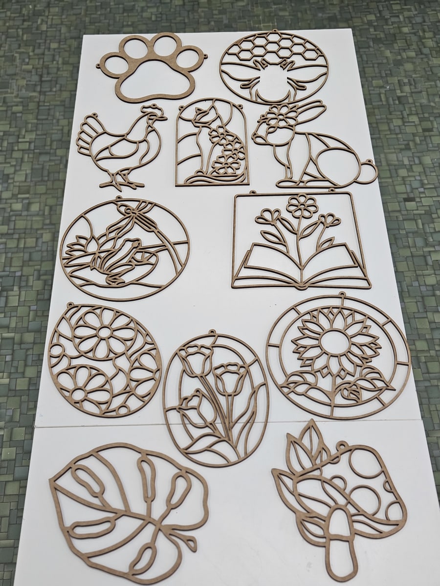Faux Stained Glass Workshop Photo