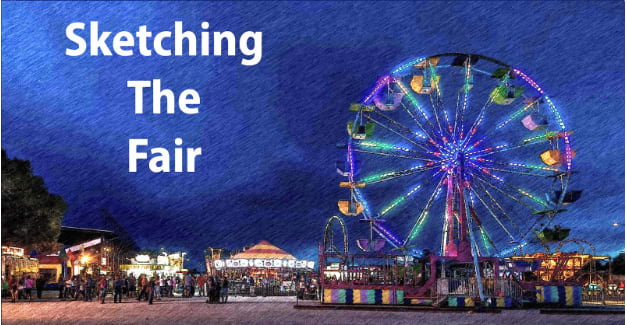 2026 Vitality Arts Adults Art Camp Urban Sketchbook at Anoka County Fair: 7/20 - 7/24, 9:30AM - 12:00PM Photo