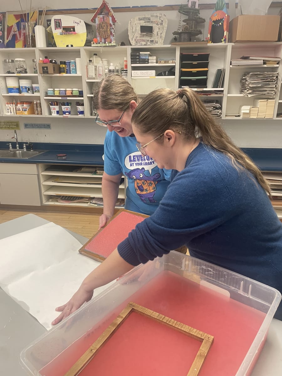 Papermaking by Hand, Ages 14+ Photo