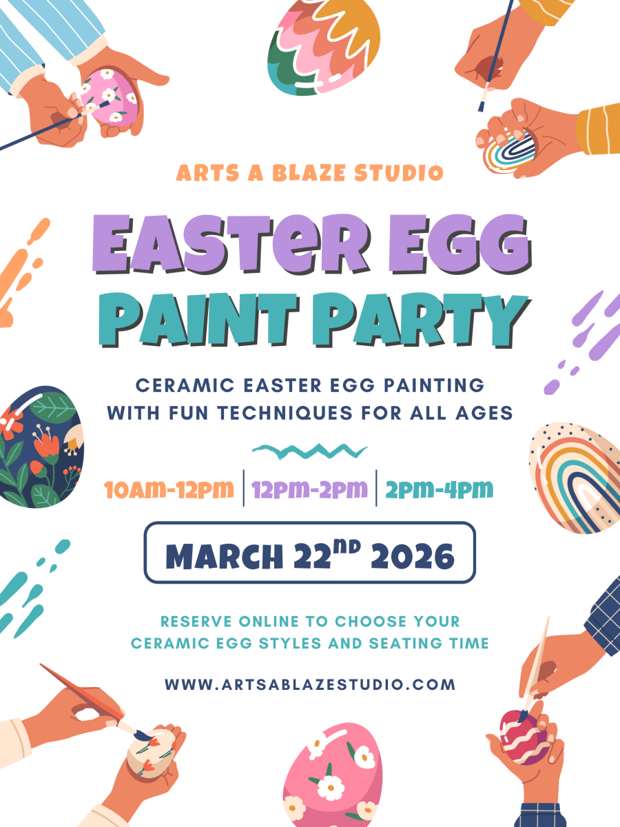 Easter Egg Painting Party Photo