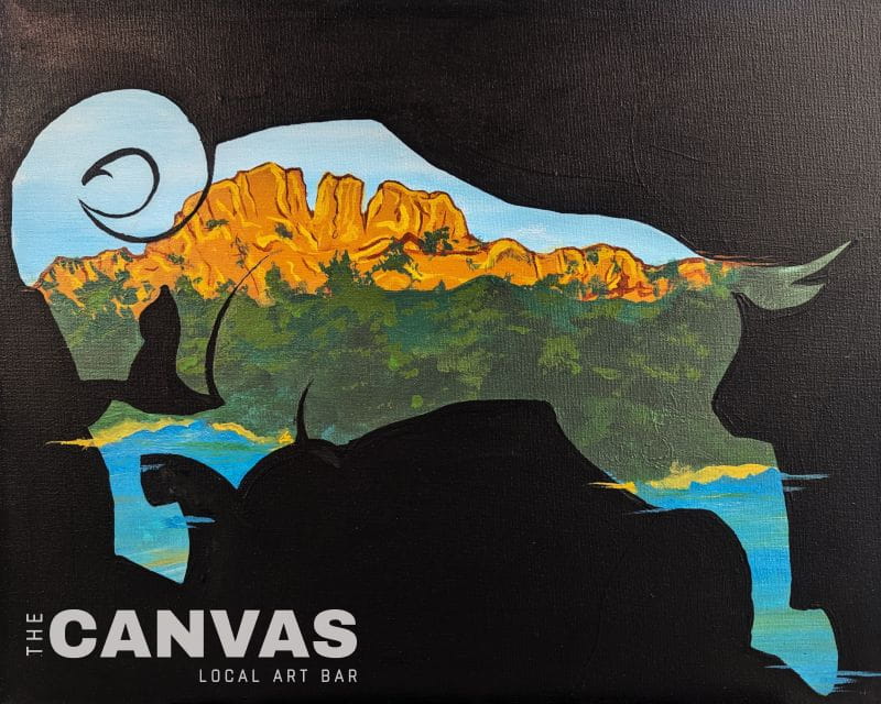 Canvas Classic: Horsetooth Verdant Photo