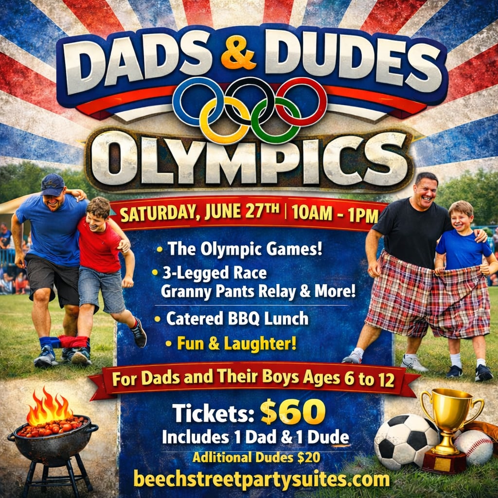Dads and Dudes Olympics Photo