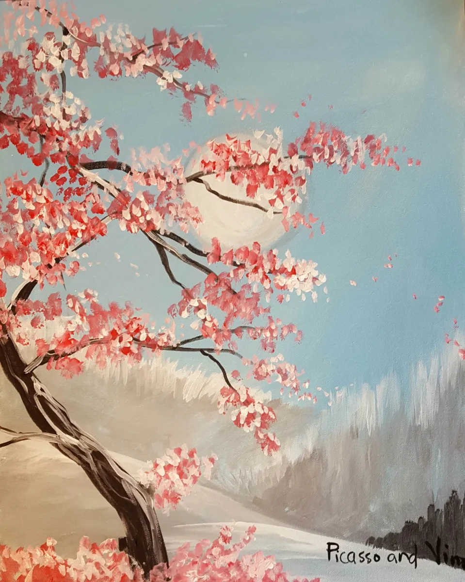 CHERRY BLOSSOMS @ Barons Creek Vineyards Photo