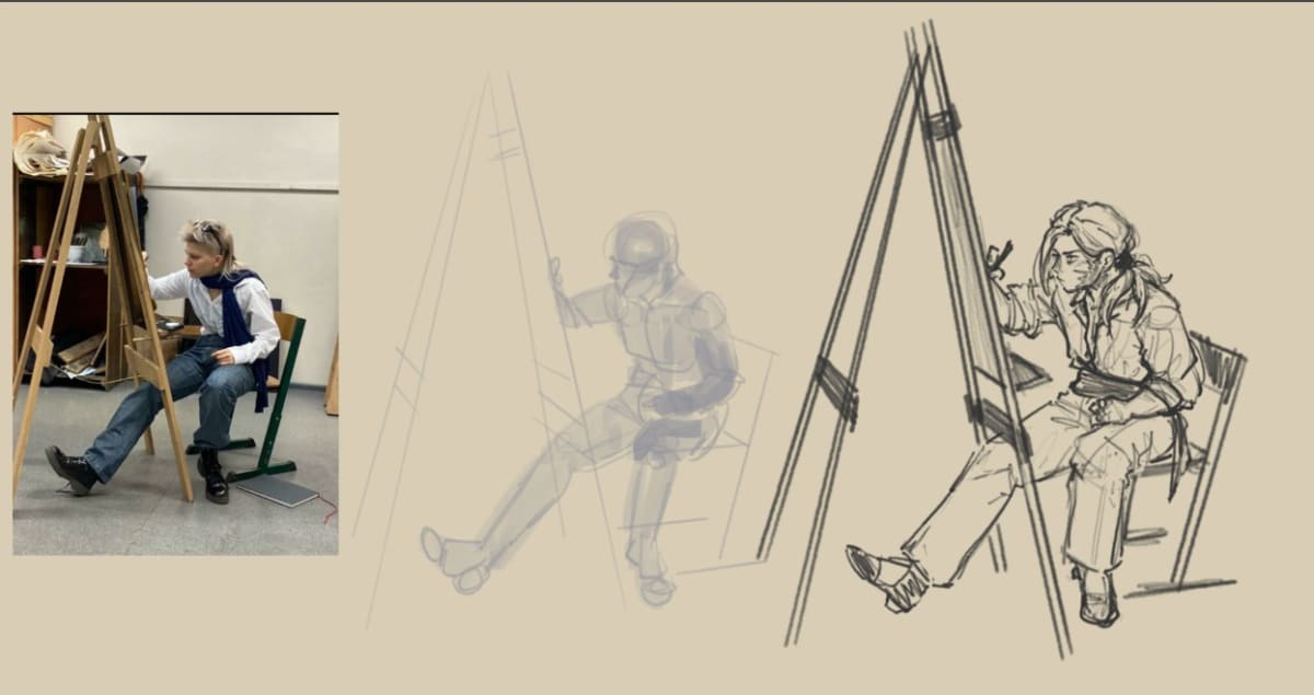 Life Drawing for Teens, Ages 13 - 18 Photo