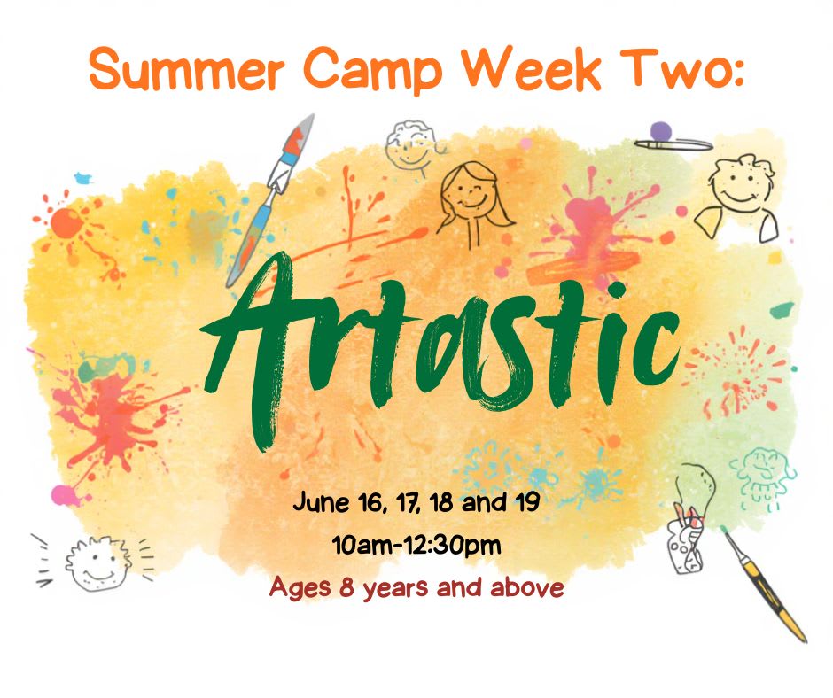 Kids Summer Camp Week 2 - ARTASTIC 8 years and above Photo