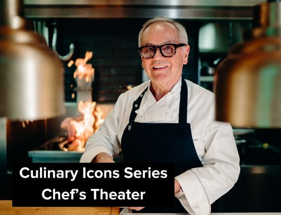 Culinary Icons | Wolfgang Puck 'Pioneer of Vibrant, Globally Inspired California Cuisine.' - $140 Photo