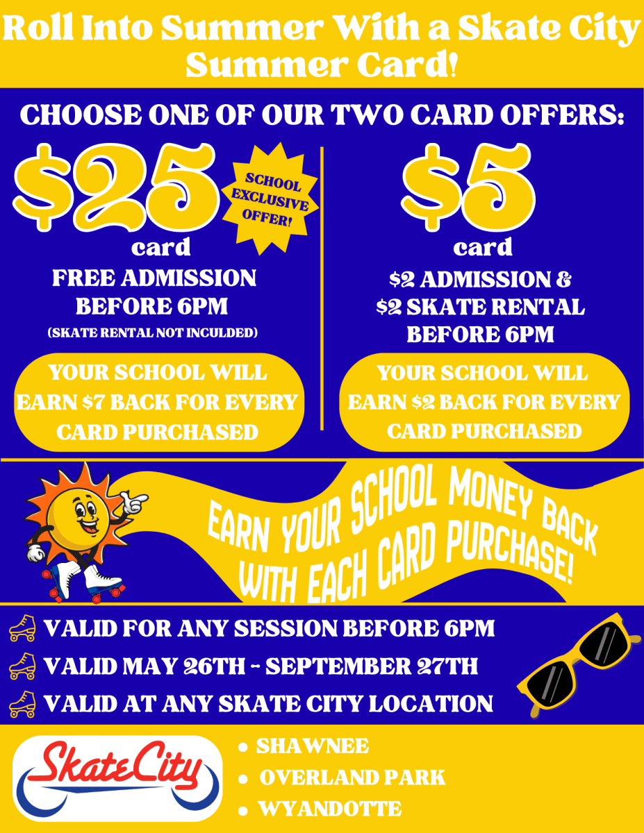 Skate City Shawnee School Summer Skate Pass Photo