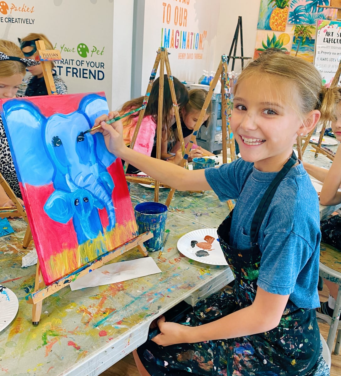 4-DAY ART CAMP 2026 Ages 5-8 & 9-13 Photo