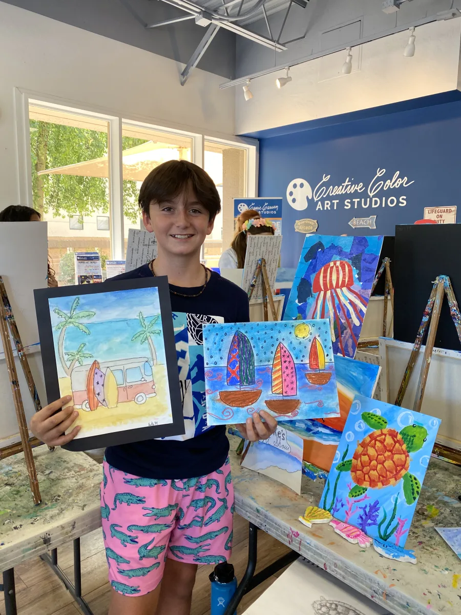 4-DAY ART CAMP 2026 Ages 5-8 & 9-13 Photo