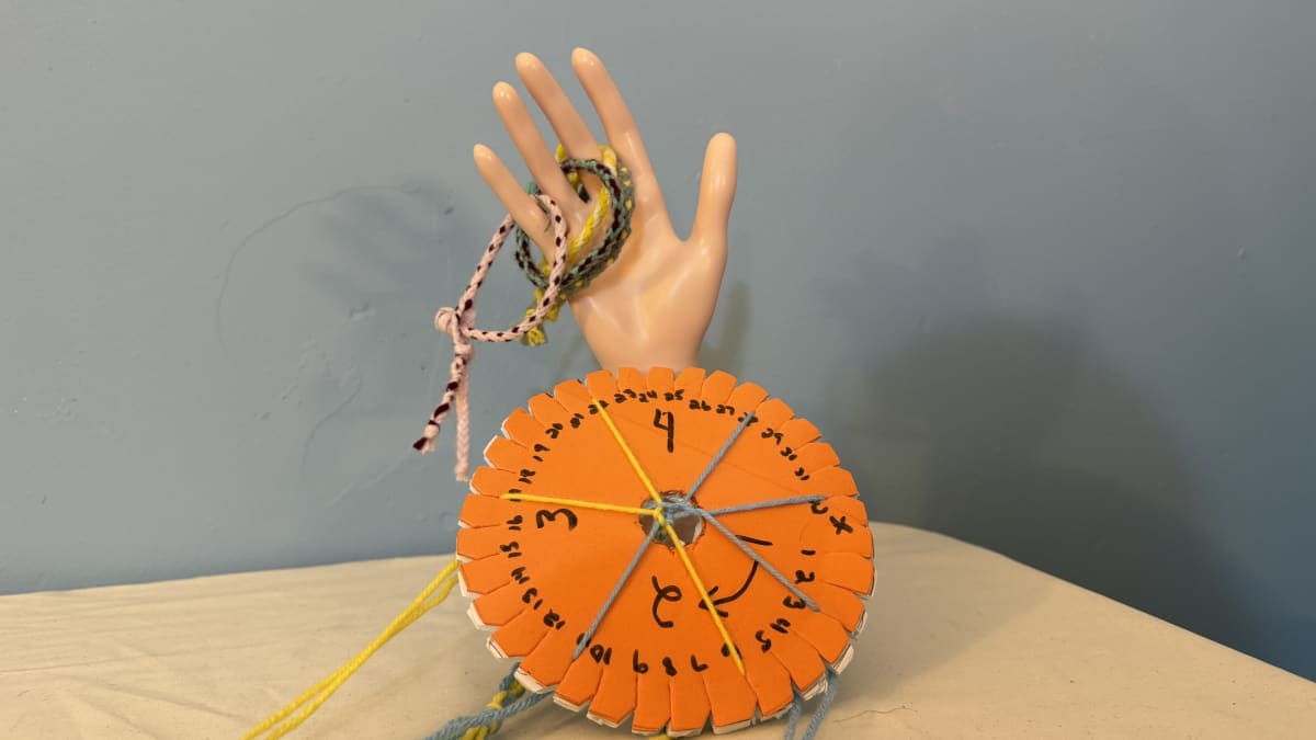 Kumihimo Friendship Bracelet Class Photo