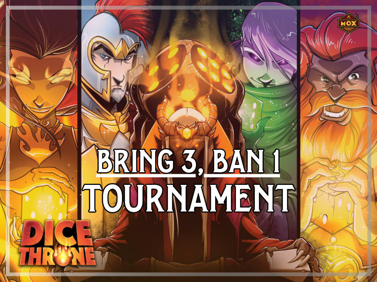 Dice Throne | Bring 3, Ban 1 | Official Tournament Photo