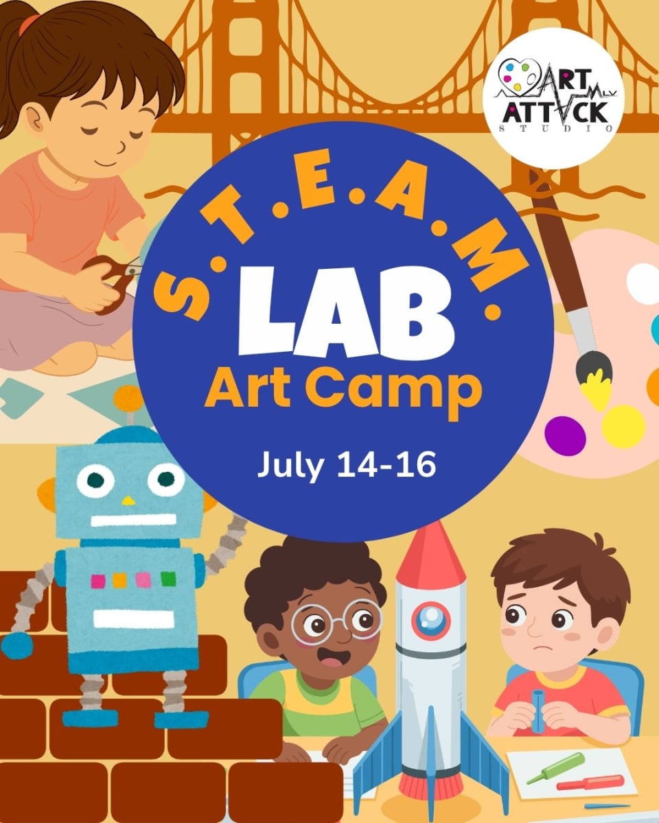 S.T.E.A.M. Lab  July 14th-July16th 10:00am-12:00pm Photo