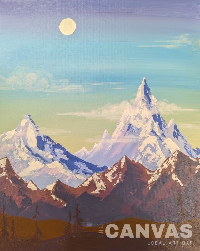 Canvas Classic: Pinnacles Photo