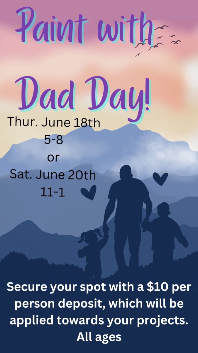 Paint With Dad Photo