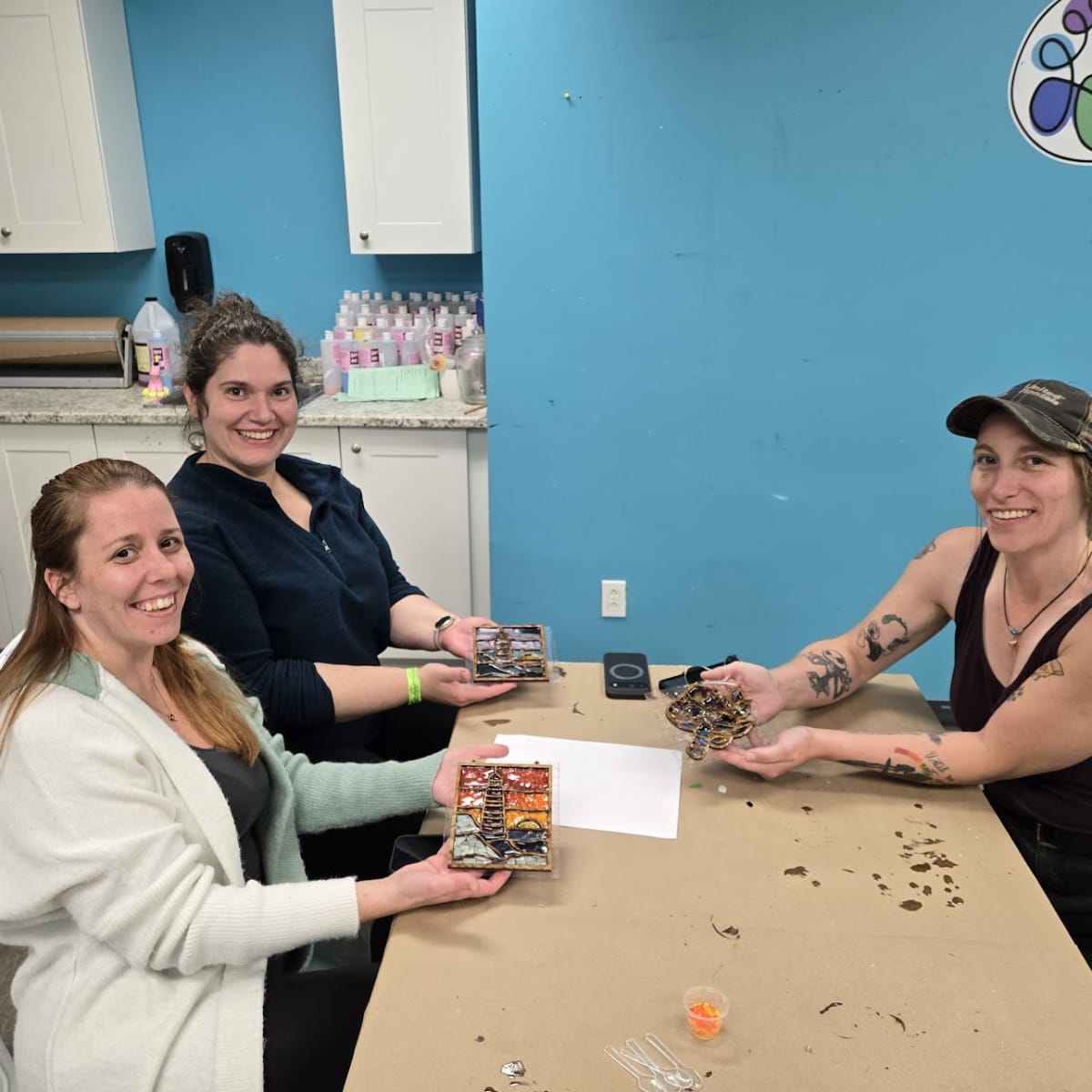 Faux Stained Glass Photo