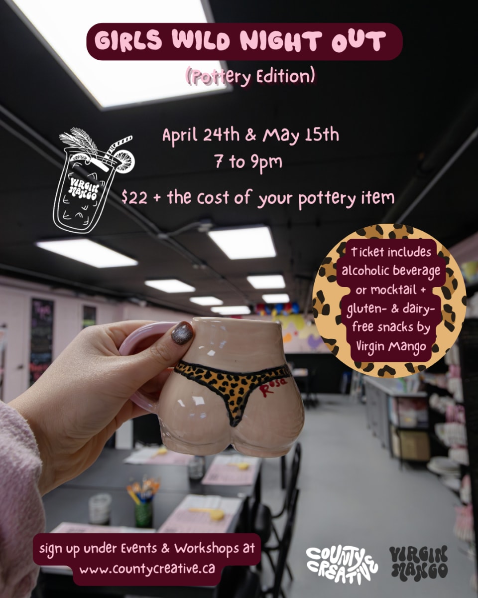 Girls Wild Night Out - Pottery Edition 💋✨ Photo