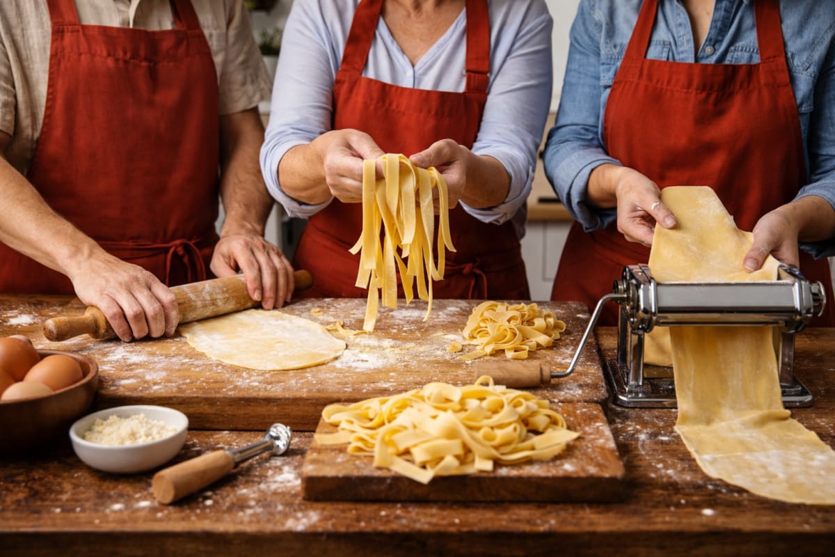 Fresh Pasta From Scratch (BYO Beer and Wine) $79.99 per person Photo
