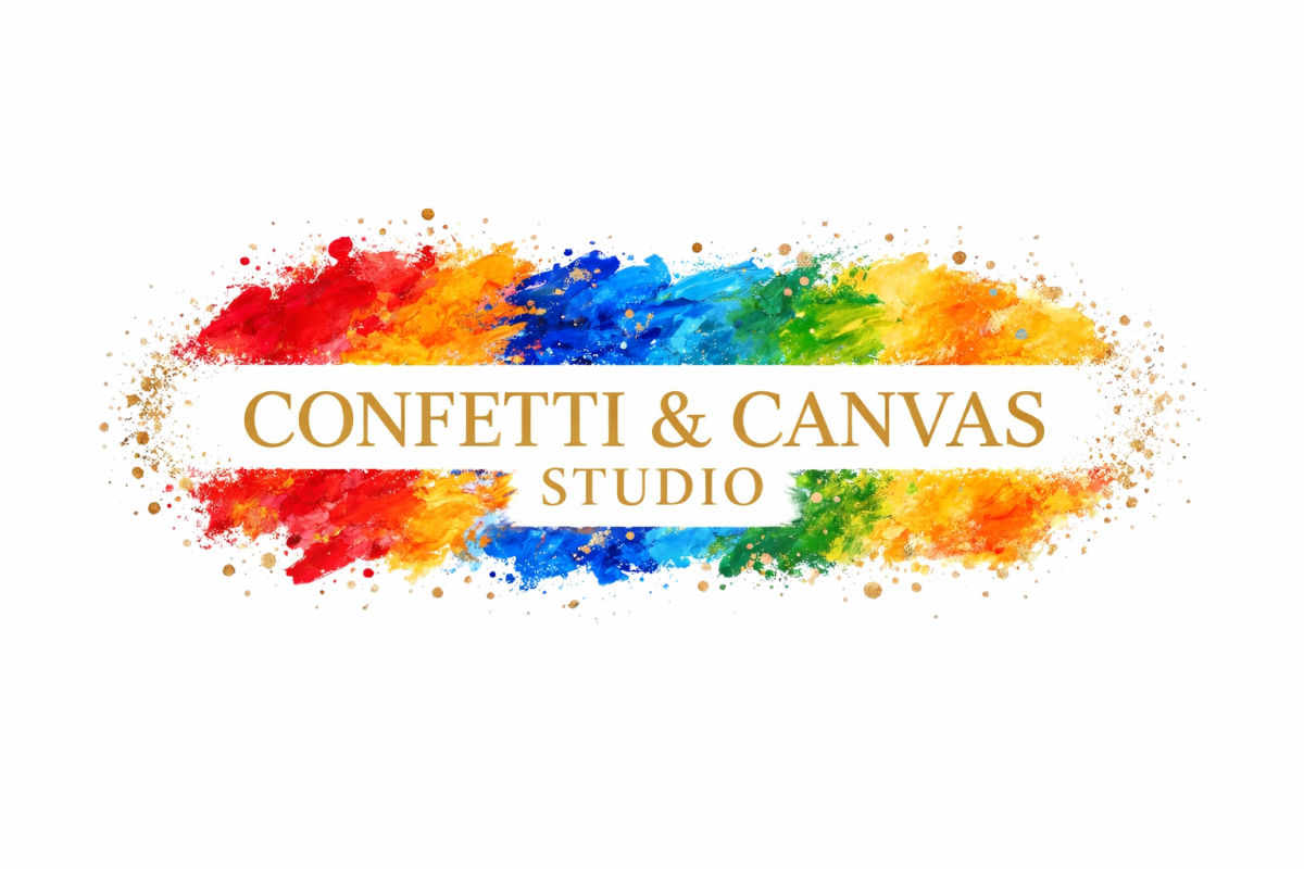 Logo of Confetti & Canvas Studio