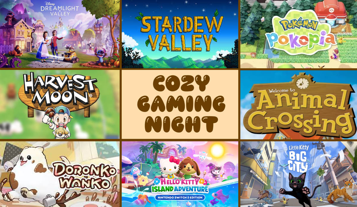 Cozy Gaming Night Photo