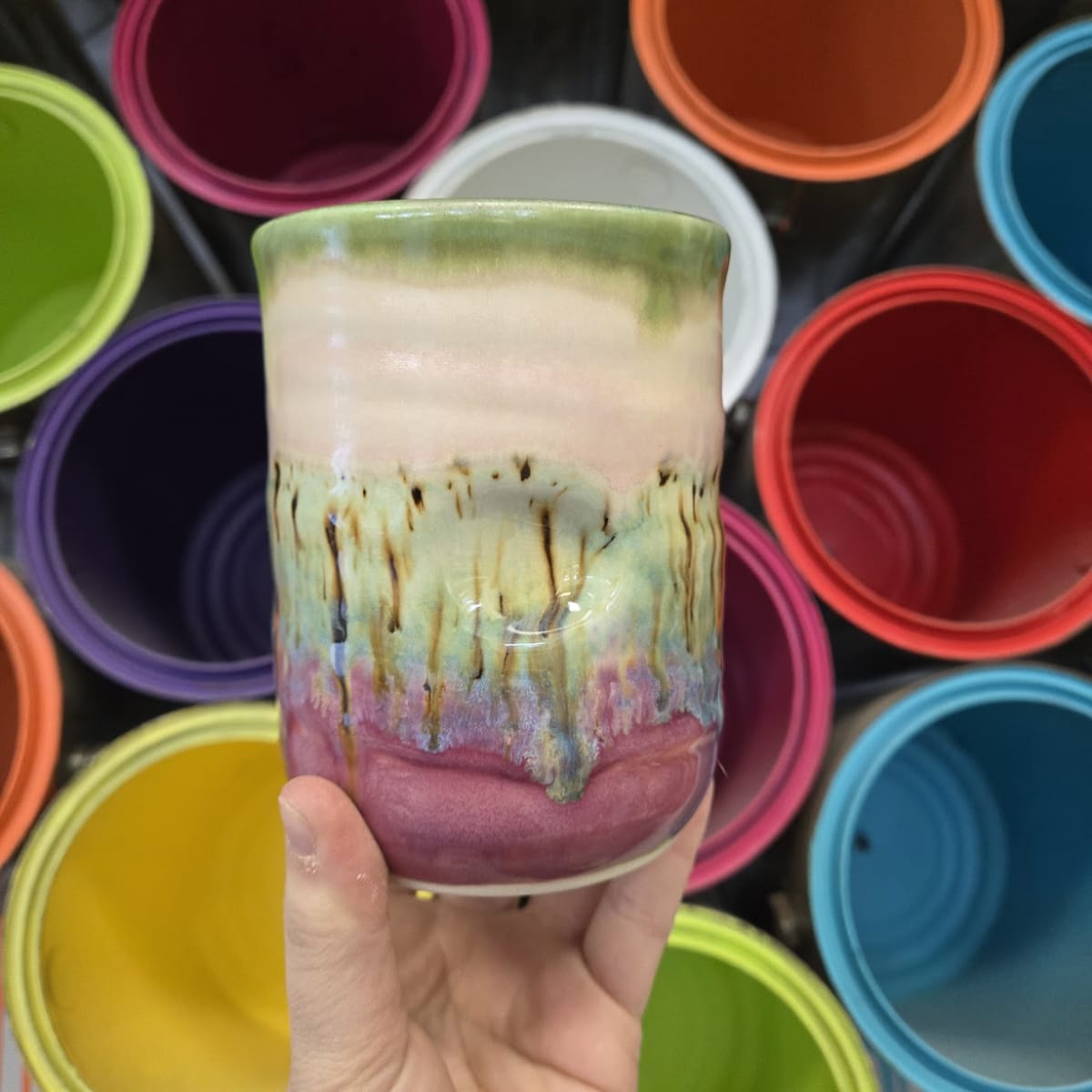 Stoneware Mugs & Glazes Photo