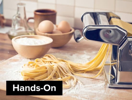Fresh Made Pasta: Spaghetti, Tagliatelle, & Pappardelle - $165 ($120 Youth) Photo
