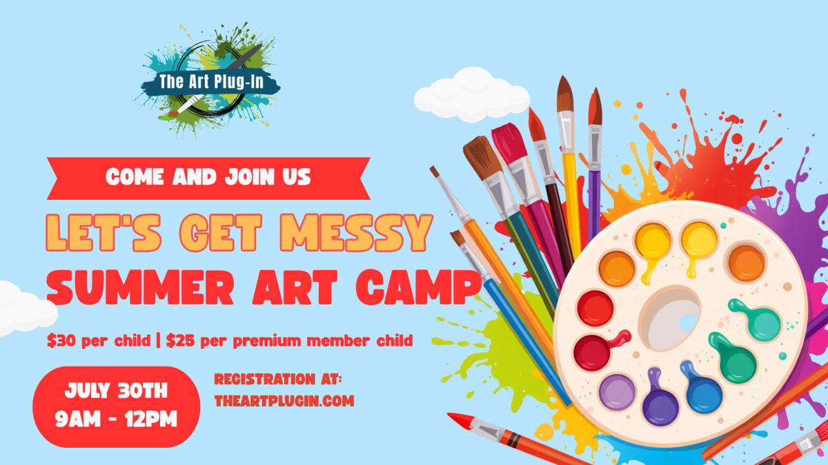 Let's Get Messy Summer Art Camp Photo