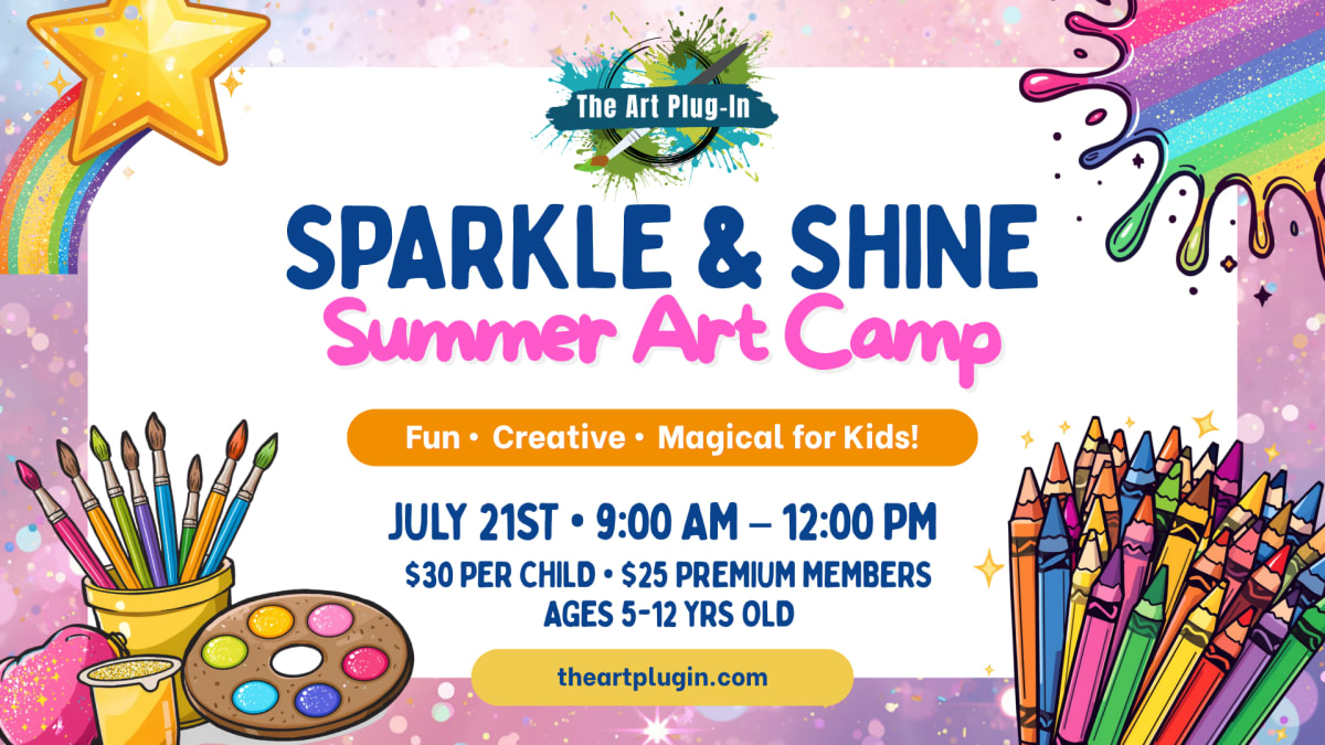 Sparkle and Shine Summer Art Camp Photo