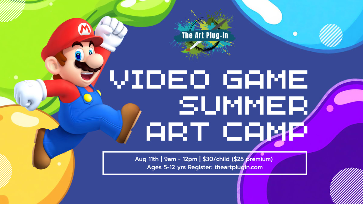 Video Game Summer Art Camp Photo
