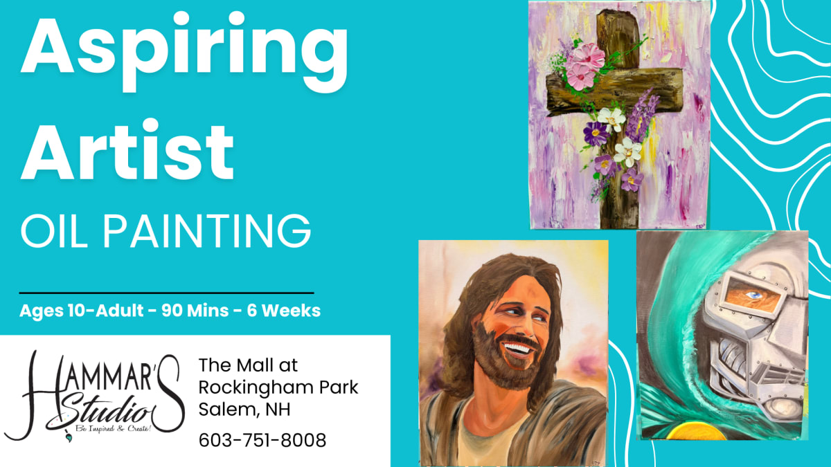 Aspiring Artists Oil Painting 4:30-6pm 5/13 Salem, NH Photo