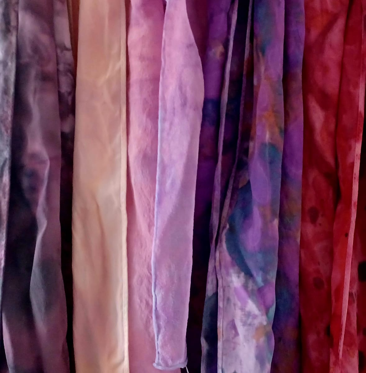Alcohol Ink on Silk: Make a Silk Scarf Photo