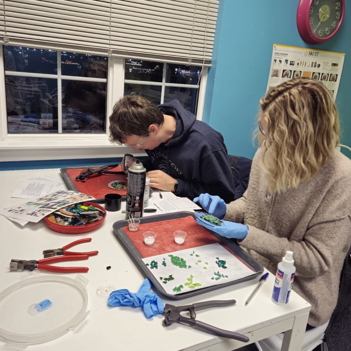 Glass Fusing: Greenhouses Photo