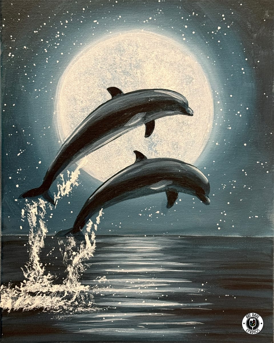 Big & Little Canvas: Moondance Photo