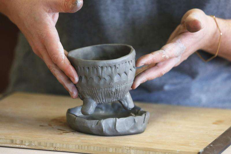 Big & Little Clay Planters Photo