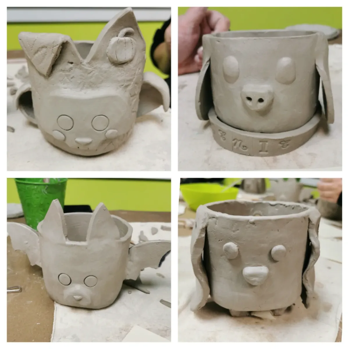 Big & Little Clay Planters Photo
