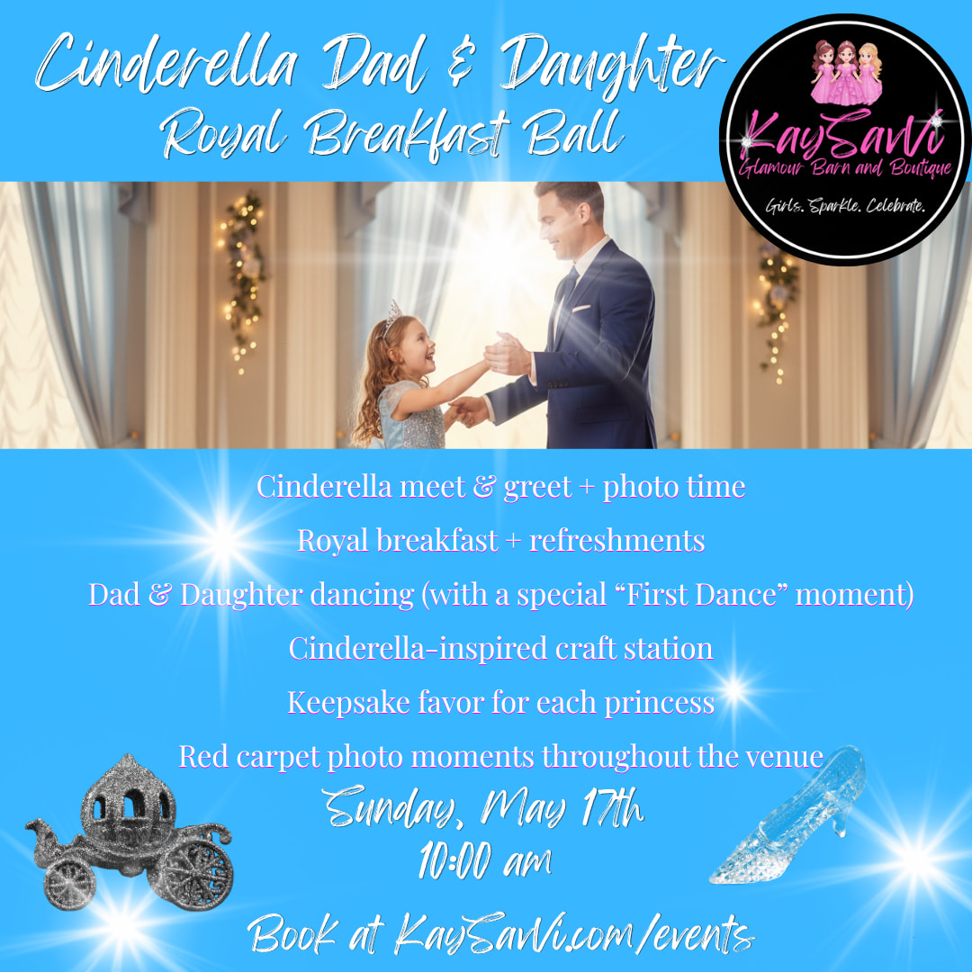 Cinderella Dad & Daughter Royal Breakfast Ball Photo