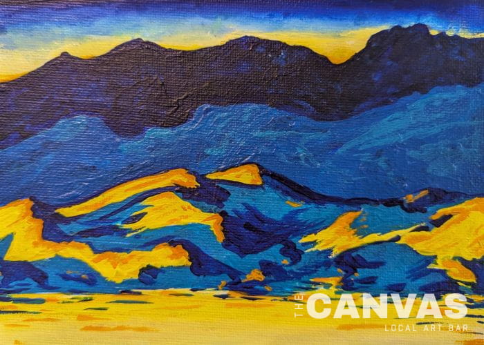 Canvas Classic: Sand Dunes National Park Photo