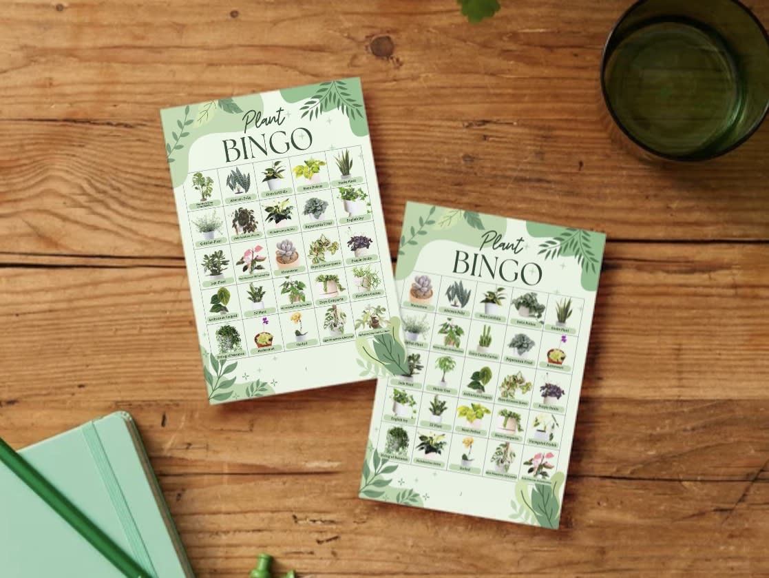 Plant Bingo (While you Paint) Photo