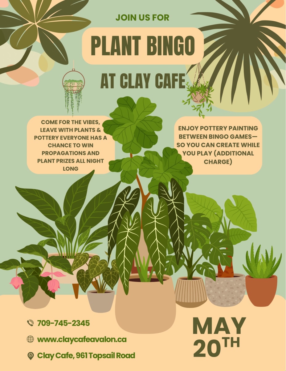 Plant Bingo (While you Paint) Photo