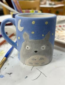 Totoro Paint Night Photo